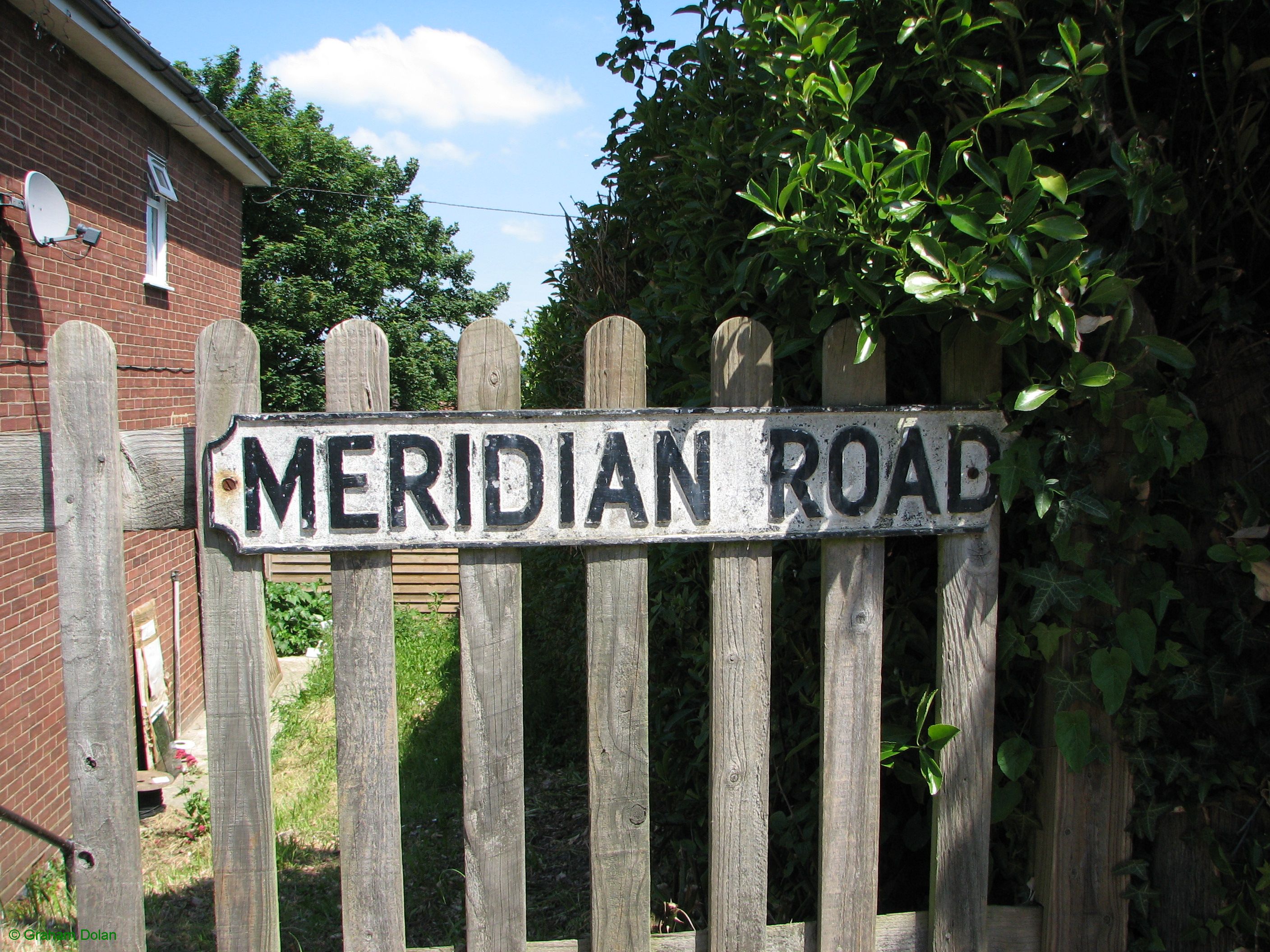 Greenwich Meridian Marker; England; East Sussex; Lewes